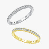 Bague Éternité Minimal Lumineux