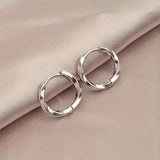 Boucles d'Oreilles Pendantes Géométriques Minimes