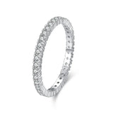 Bague Éternité Minimal Lumineux