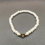 Bracelet Chic avec Initiale en Cœur (A–Z)