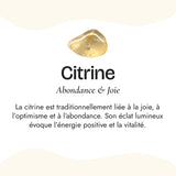 Bracelet "Protection & Prospérité" en Oeil de Tigre, Citrine & Jaspe Paysage