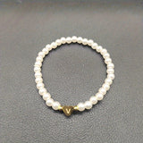 Bracelet Chic avec Initiale en Cœur (A–Z)