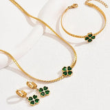 Ensemble de Bijoux Trèfle