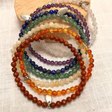 Ensemble "Ouverture des 7 Chakras" en Pierres Naturelles