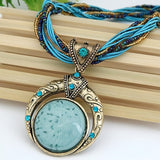 Collier avec Pendentif Boho
