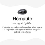 Collier "3 Protections" en Hématite, Obsidienne & Oeil de Tigre