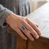 Bague Bleu Céleste™ – Brillance Vintage