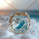 Collier avec pendentif “Promesse de l’Océan”