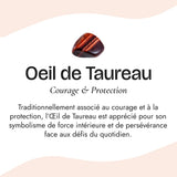 Collier "Oeil Multiple" en Oeil de Tigre, Oeil de Faucon & Oeil de Taureau