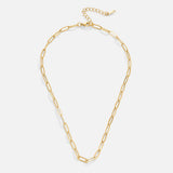 Collier à Chaîne Classique avec Clip