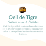 Collier "Esprit du Hibou" – Pierre Naturelle au Choix